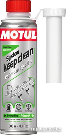 Присадка в топливо Motul System Kepp Clean Gasoline 300мл