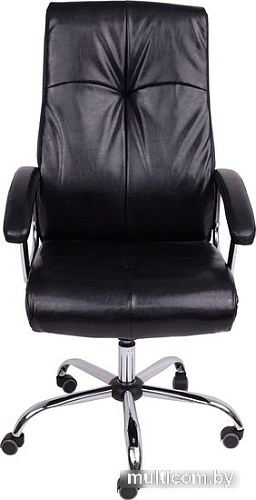 Кресло AksHome Marsel Chrome Eco (черный бриллиант)