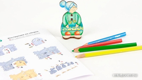 Сборная модель Woody Детский театр "Красная шапочка" 1393