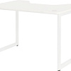 Стол Millwood Лофт Будапешт ДТ-4 130x85x75 (белый/металл белый)