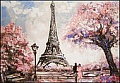 Картина Декарт Эйфелева башня 8Л0495 (в раме)