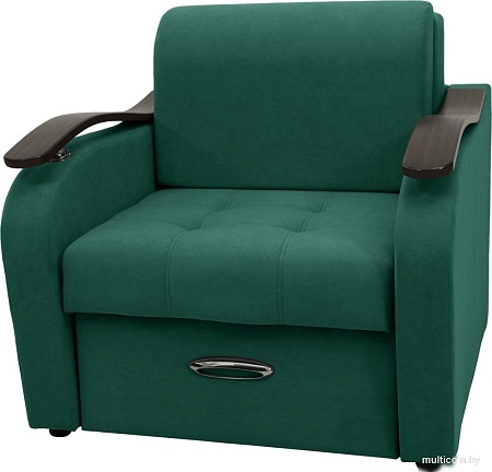 Кресло Сириус Лидер-2 НПБ 95x110 (Eva 30 велюр зеленый)