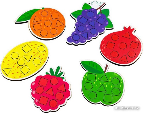 Мозаика/пазл Alatoys Мозаика. Фрукты МКФ02