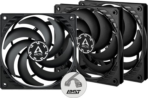 Набор вентиляторов Arctic P12 Slim PWM PST 3 PCS Value Pack ACFAN00275A