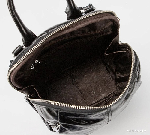 Городской рюкзак Poshete 892-H8179ZL-BLK (черный)