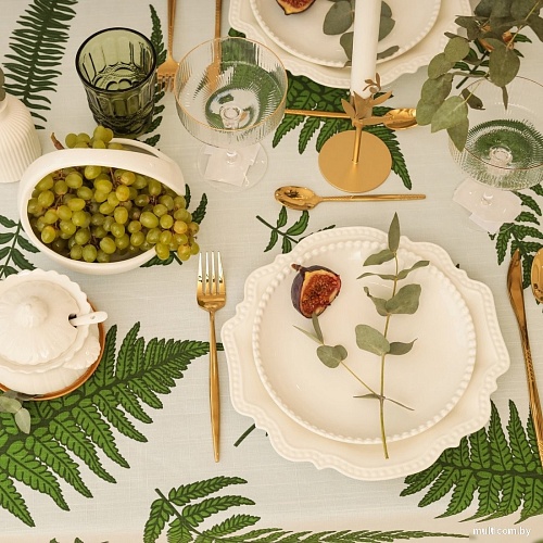 Скатерть Этель Папоротник 10783199
