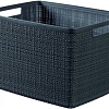 Корзина Curver Jute L20 01907-G44-01 (темно-серый)