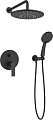 Душевая система Esko Singapore Black 6 in 1 SB