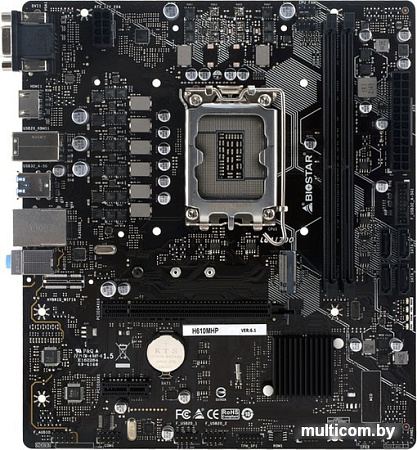Материнская плата BIOSTAR H610MH Ver. 6.1