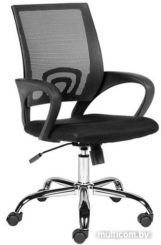 Кресло Norden Спринг хром AB01-AC01 (черный)