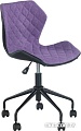 Кресло Halmar Matrix (черный/фиолетовый)