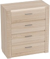 Комод Мебельград Элана 850 (дуб сонома)