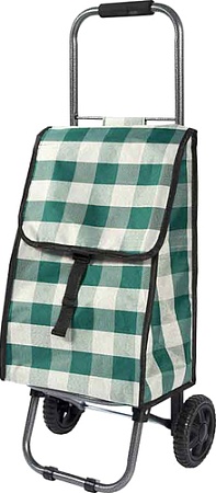 Сумка-тележка Рыжий кот D203 (зеленый)