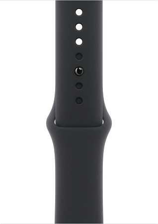 Умные часы Apple Watch Series 11 46 мм (алюминиевый корпус, космический серый/черный, спортивный силиконовый ремешок S/M)