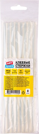 Клеевые стержни ArtSpace 267908 (8 шт, прозрачный)