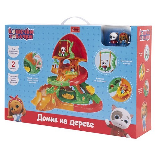 Игровой набор Кошечки-Собачки Домик на девере 39213