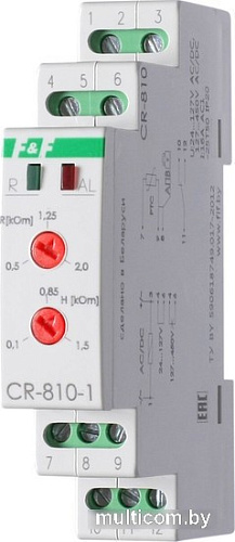 Реле тепловое Евроавтоматика F&F CR-810-1 EA05.002.002