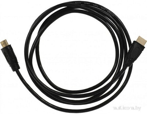 Кабель Buro BU-HDMI-V1.4-2M HDMI - HDMI (2 м, черный)