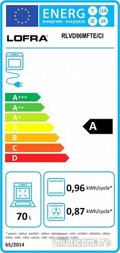 Кухонная плита Lofra RLVD96MFTE/Ci