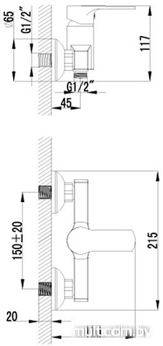 Смеситель Lemark Plus Grace [LM1503C]