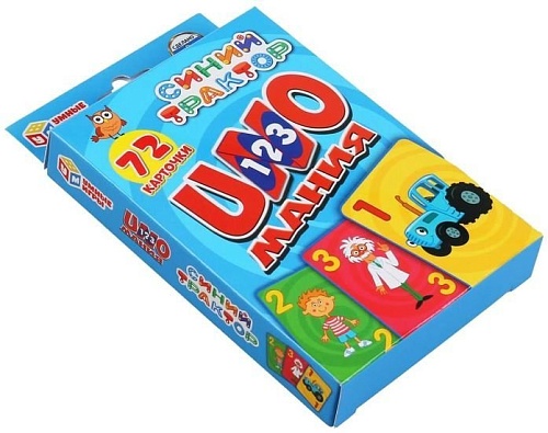 Развивающая игра Умные игры Уномания. Синий трактор 4680013713683