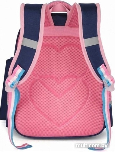 Рюкзак Sun Eight SE-2748 (темно-синий/розовый)