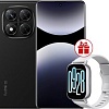 Смартфон Xiaomi Redmi Note 14 Pro 5G 12GB/256GB международная версия (черный) + умные часы Xiaomi Redmi Watch 5 Active (серебристый) по акции