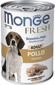 Сухой корм для собак Monge Fresh Chunks in Loaf мясной рулет из курицы (400 г)