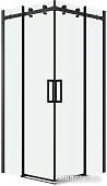 Душевой уголок Grossman Classic 100x100x195 300.K33.04.1010.21.00 (черный матовый/прозрачное стекло)