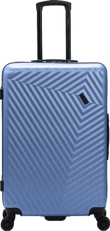 Чемодан-спиннер Torber T1919L 77 см (синий)