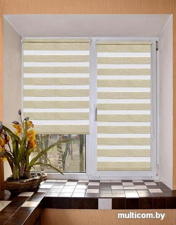 Шторы день-ночь Lm Decor Винтаж ДН LB 50-02 160x170