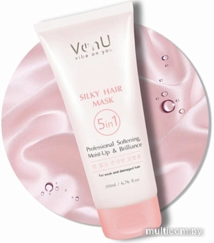 Маска Von-U 5 в 1 Silky Hair Mask 200 мл