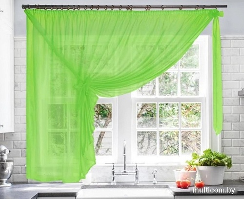 Тюль Nivasan Лейла-17 2.9x1.7 м (салатовый)
