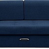 Диван Сириус Лидер-1 НПБ (Eva 22 велюр синий)