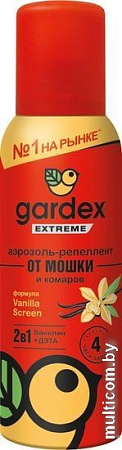 Аэрозоль от насекомых Gardex Extreme от мошек и комаров 100 мл
