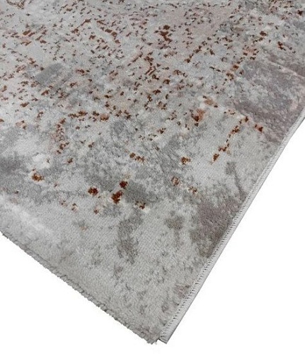 Ковер для жилой комнаты Bossan Nizza 2518B-BEYAZ-AGRI (1.2x1.7)