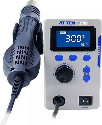Паяльная станция термовоздушная Atten ST-8800D