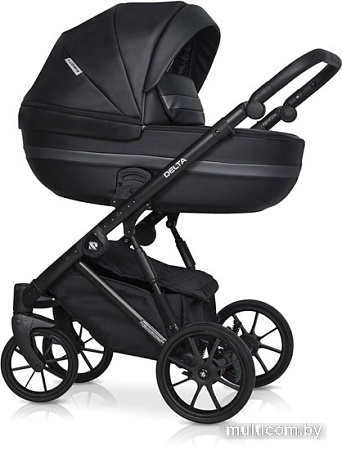 Универсальная коляска Riko Basic Delta Ecco (2 в 1, 15/black)