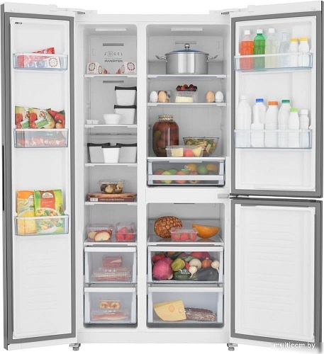 Холодильник side by side ZUGEL ZRTD459GW