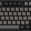 Клавиатура Akko 5087S Black &amp; Gold (Akko CS Jelly Purple)