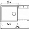 Кухонная мойка Elleci Easy 480 Bianco Antico 62