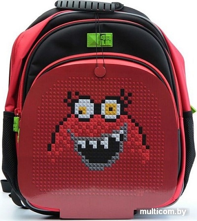 Рюкзак 4ALL Kids RK61-06N (красный/черный)