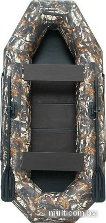 Гребная лодка Leader Компакт-260 ФС (камуфляж)