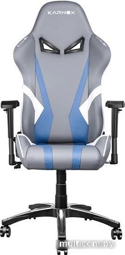 Кресло Karnox Hero Lava Edition KX80010205-LA (голубой/серый)