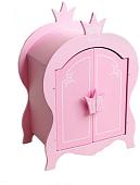 Шкаф для кукол Leader Toys Shining Crown 71020 (розовое облако)