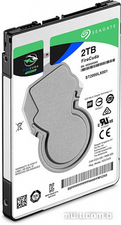 Гибридный жесткий диск Seagate Firecuda 2TB [ST2000LX001]