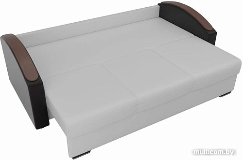 Диван Лига диванов Монако slide 102018 (белый/черный)