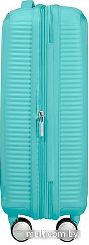 Чемодан-спиннер American Tourister Soundbox Poolside Blue 55 см