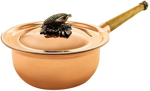 Сотейник Кольчугинский мельхиор Кукуруза С72208/10