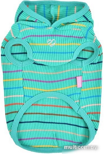 Футболка Pinkaholic Yara с капюшоном NAUA-TS7603-GR-L (зеленый)